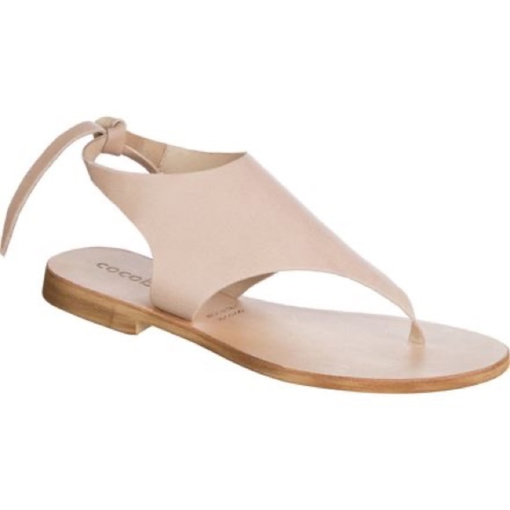 NWT: Cocobelle Tye Sandals
